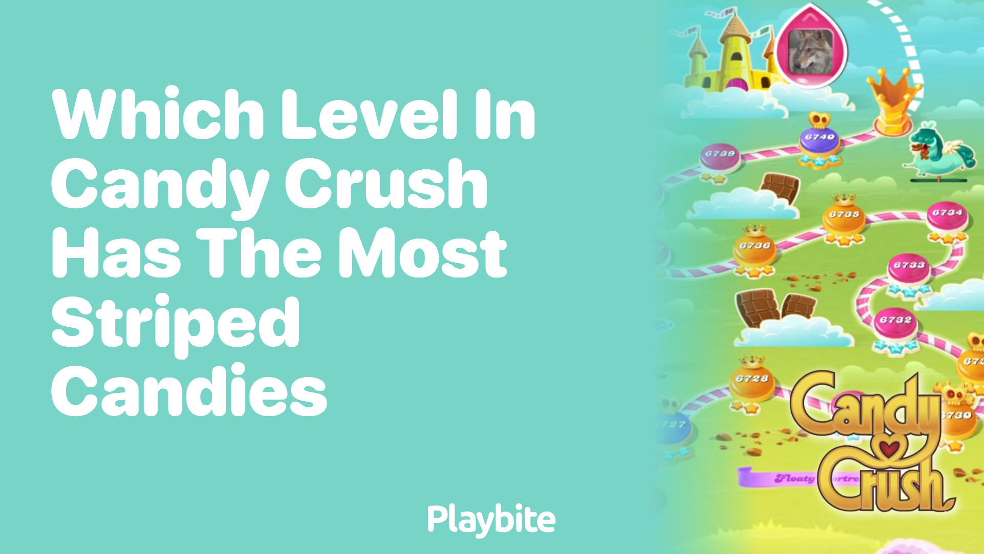 Which Level in Candy Crush Has the Most Striped Candies?