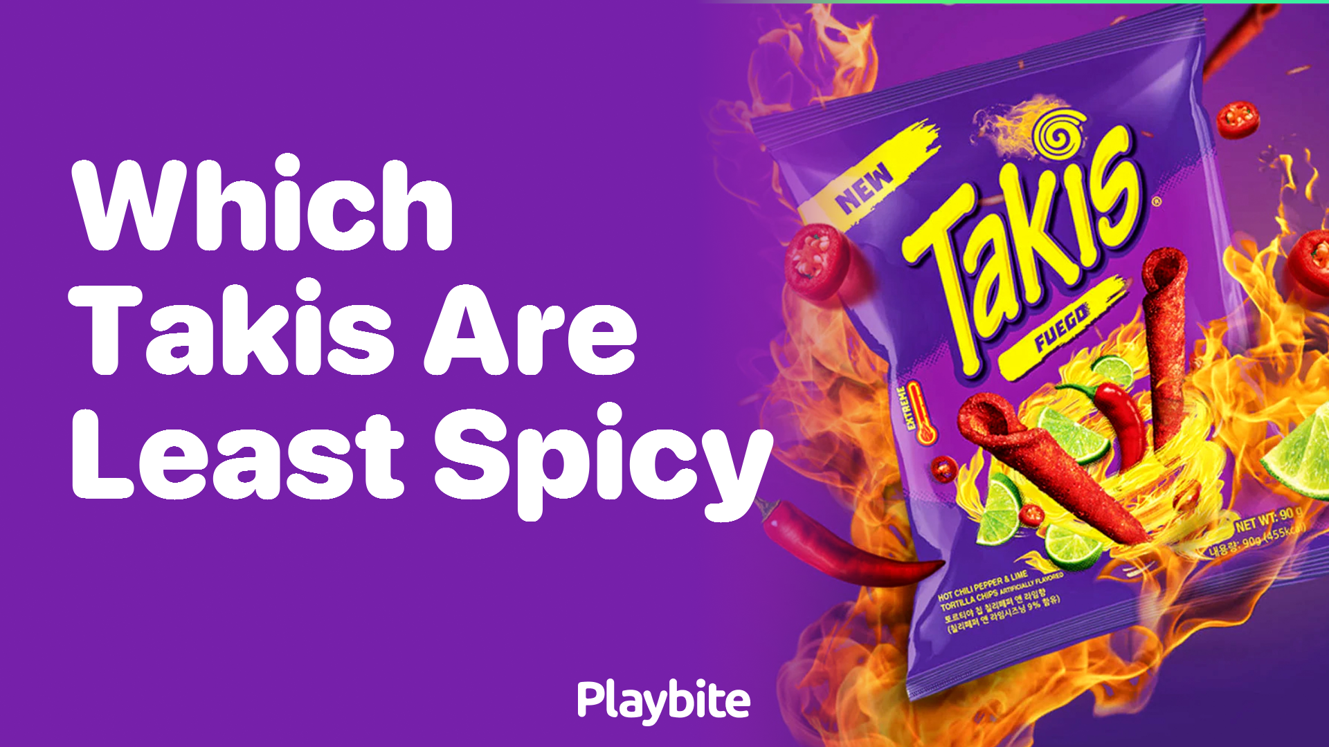 Which Takis Are Least Spicy?