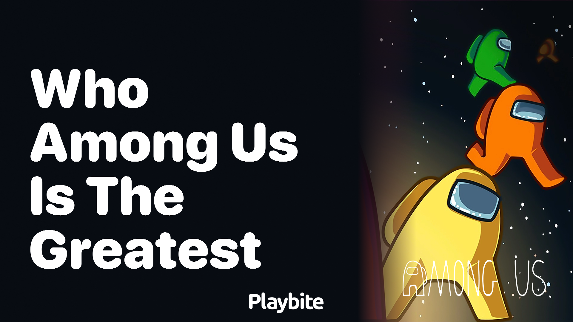 Who Among Us is the Greatest? Unveiling the Mystery