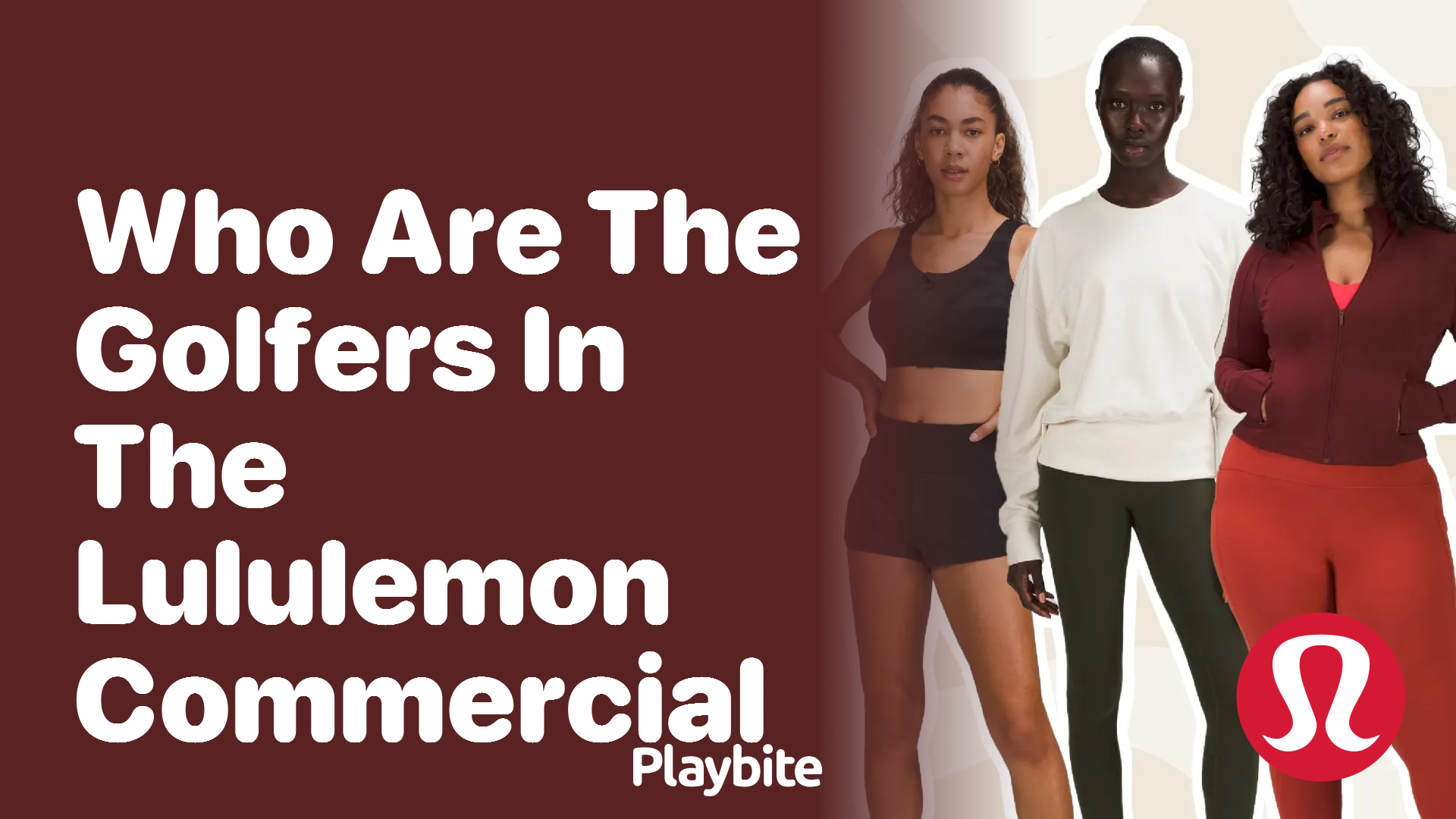 Who Are the Golfers Featured in the Lululemon Commercial?