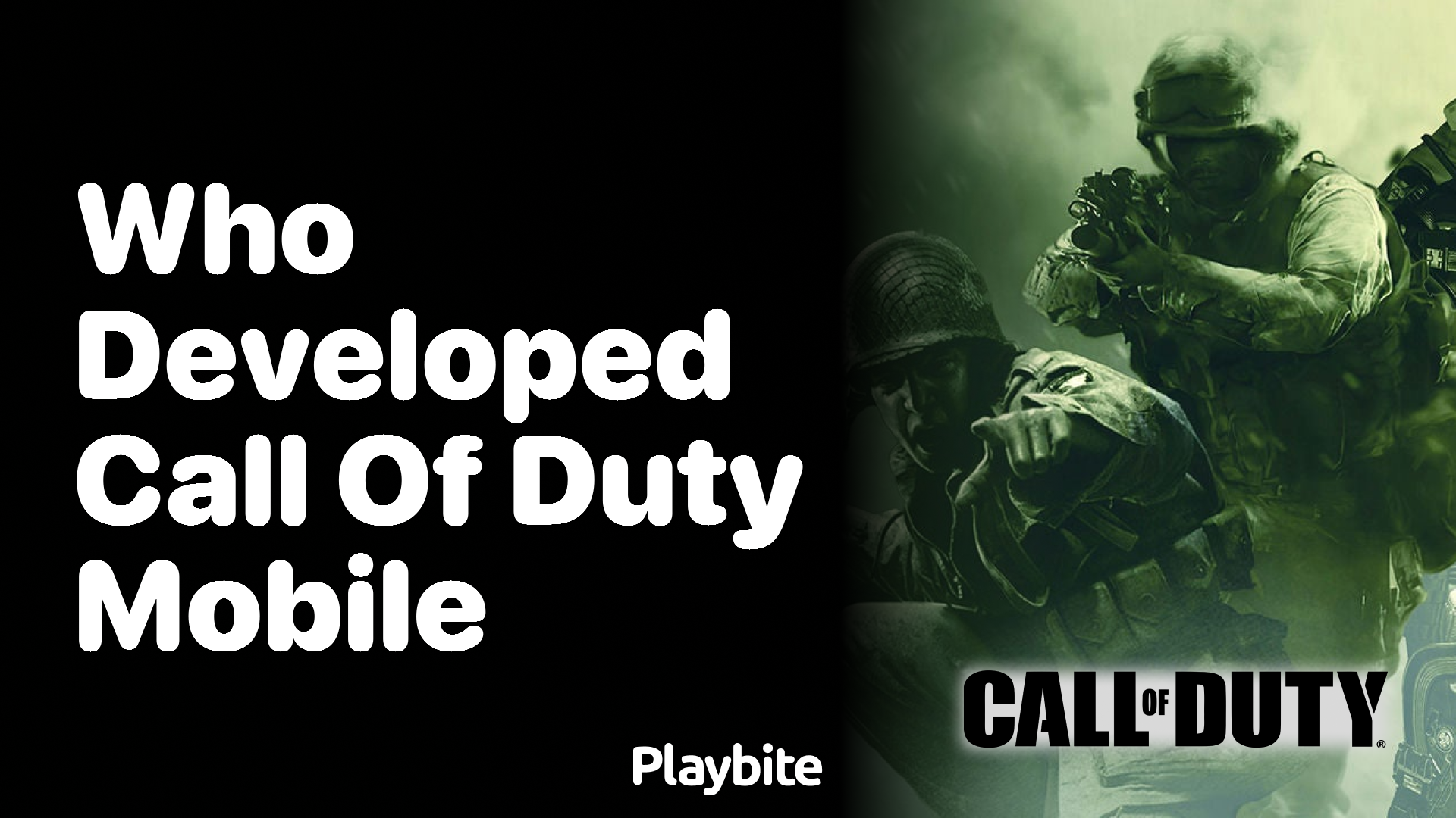 Who Developed Call of Duty Mobile?