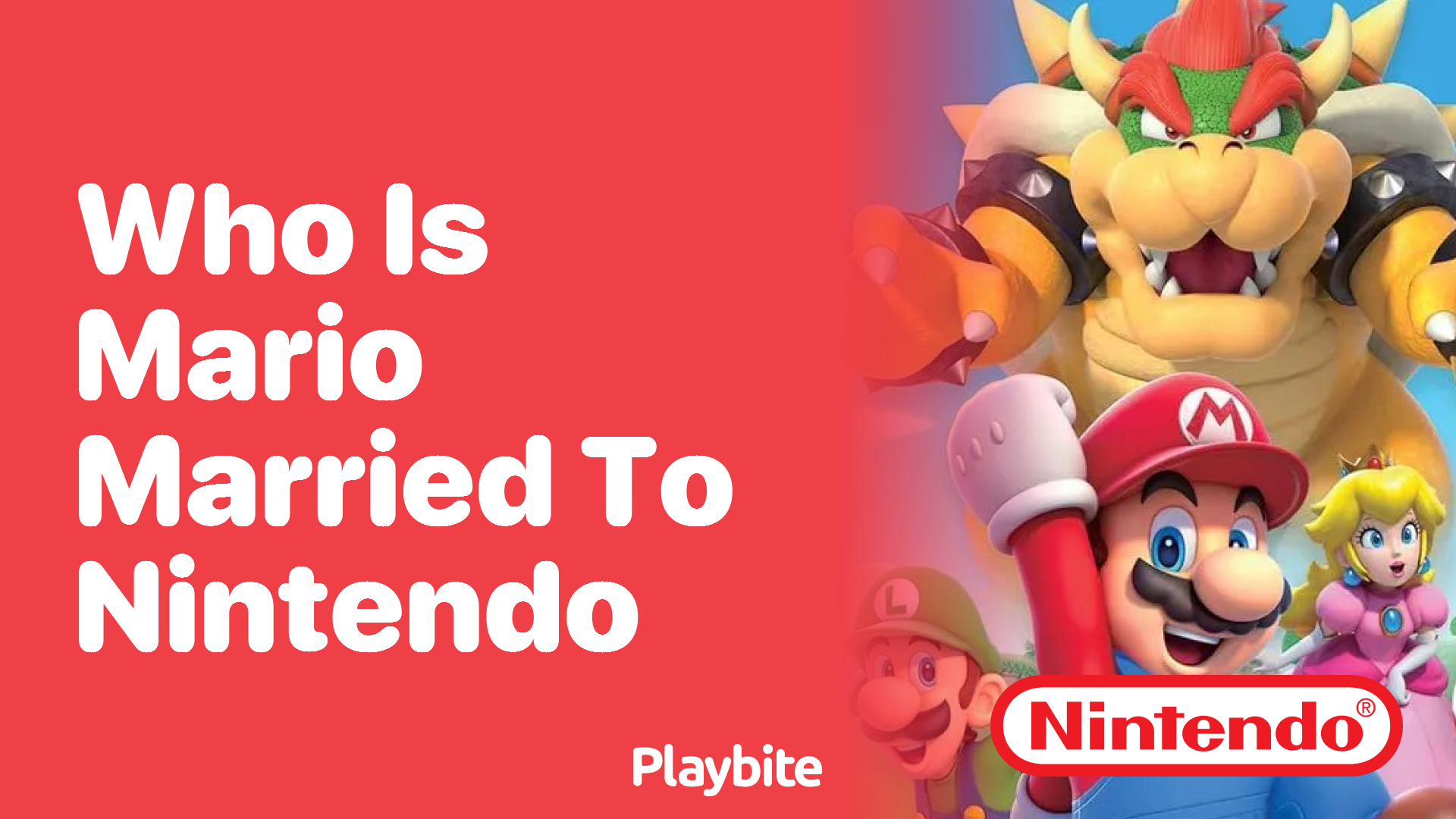 Who is Mario Married to in the Nintendo Universe?