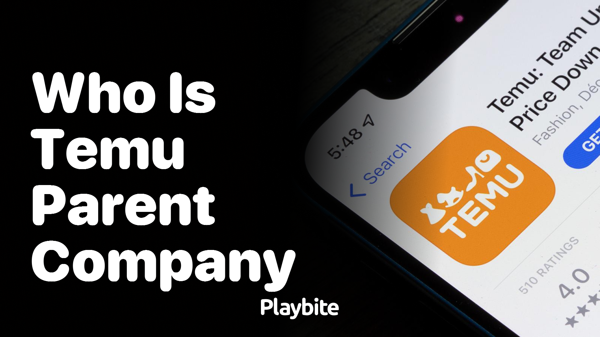 Who is Temu’s Parent Company?