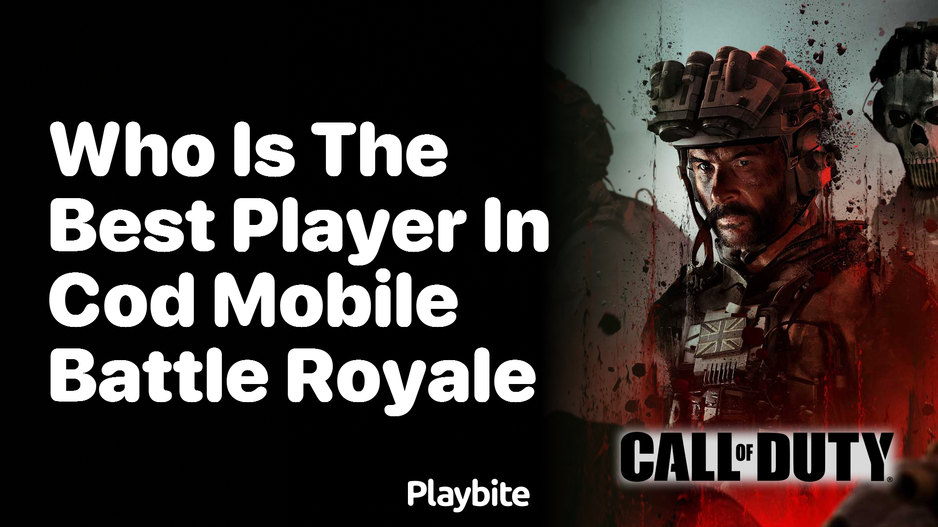 Who Is the Best Player in CoD Mobile Battle Royale?