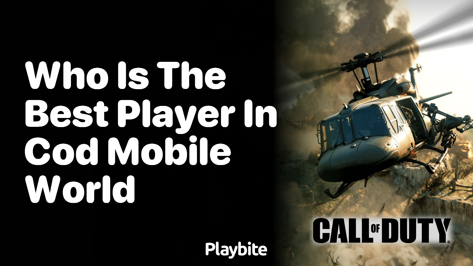 Who Is the Best Player in the COD Mobile World?
