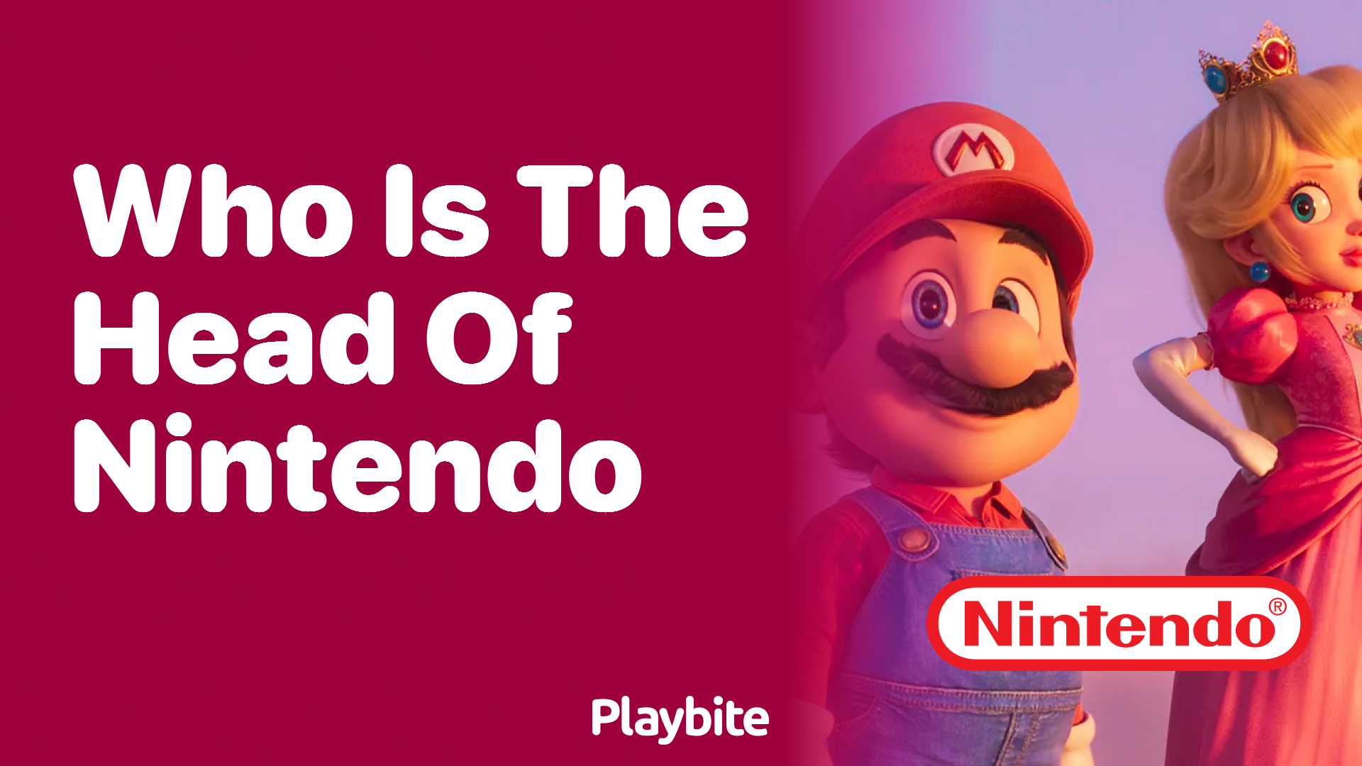 Who Is the Head of Nintendo?