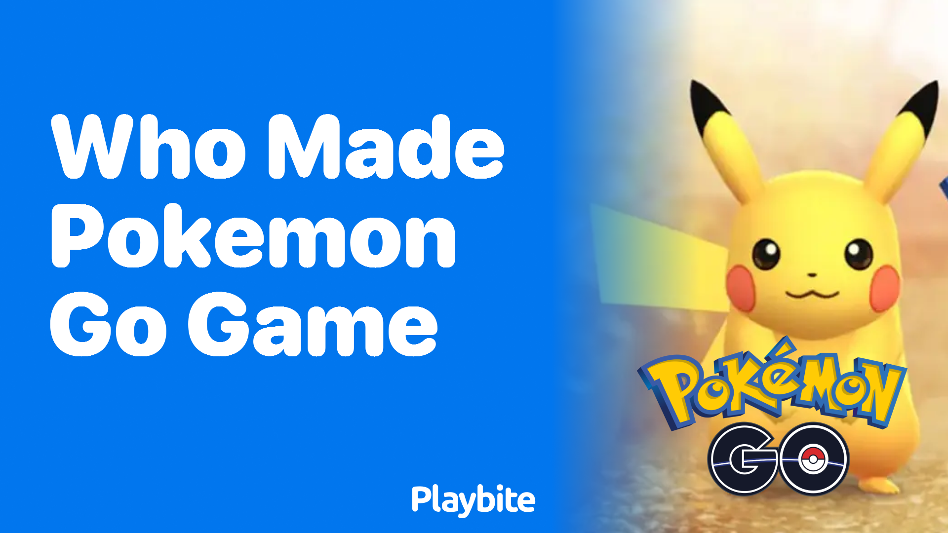 Who Made the Pokemon GO Game? Unveiling the Creators