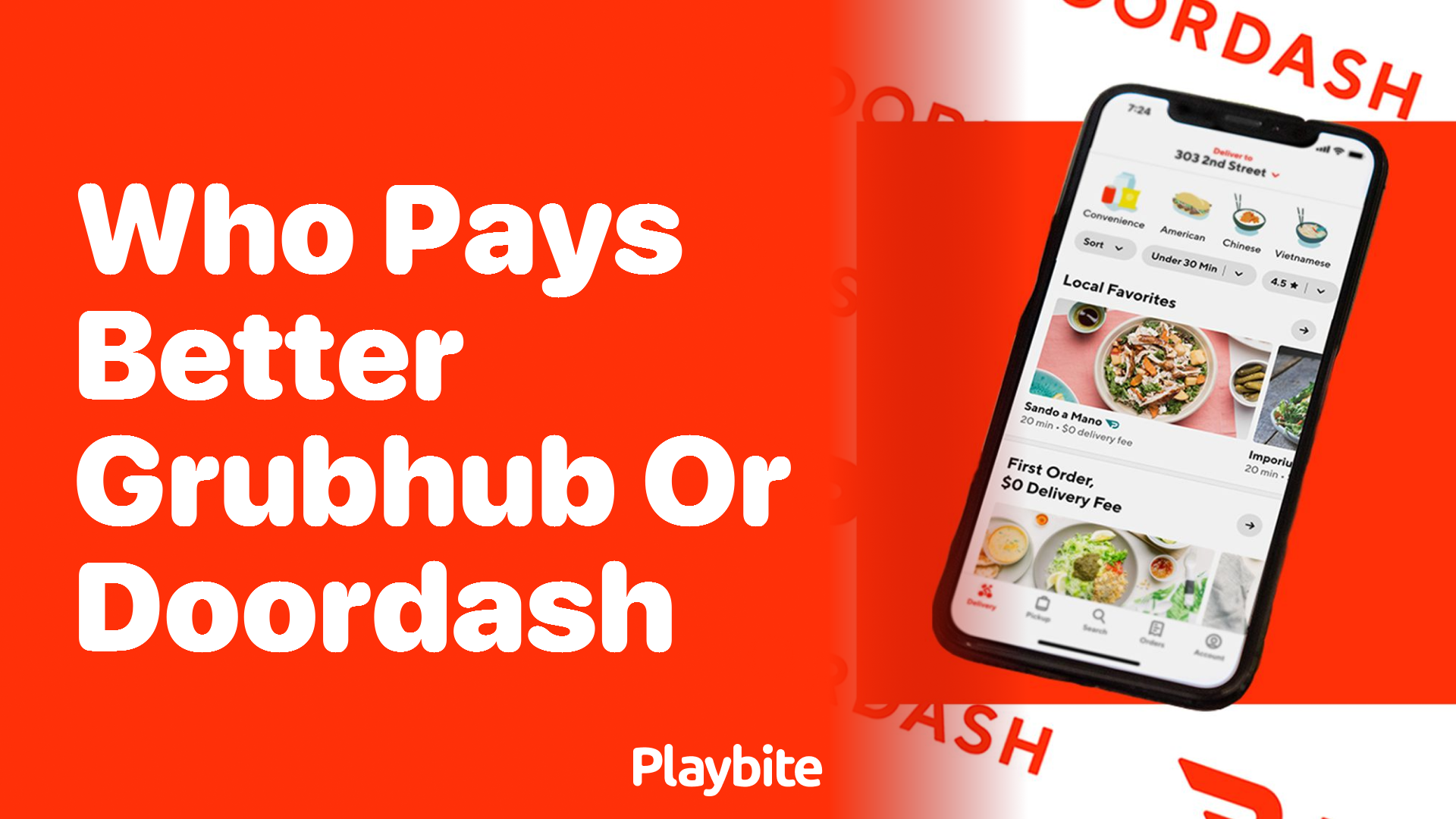 Who Pays Better: Grubhub or DoorDash?