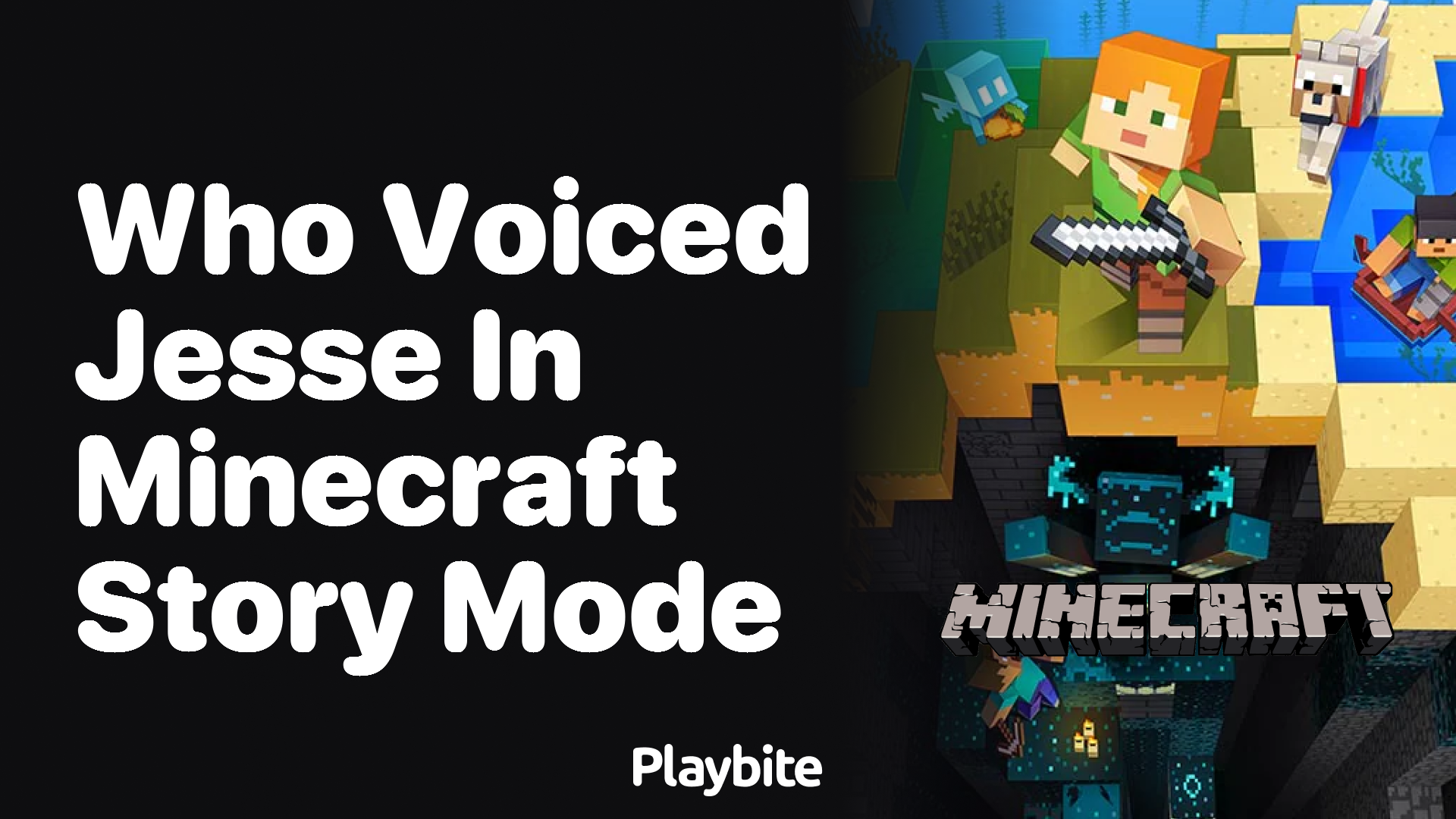 Who Voiced Jesse in Minecraft Story Mode?