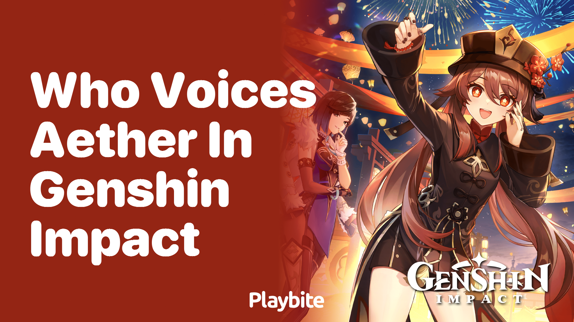 Who Voices Aether in Genshin Impact?