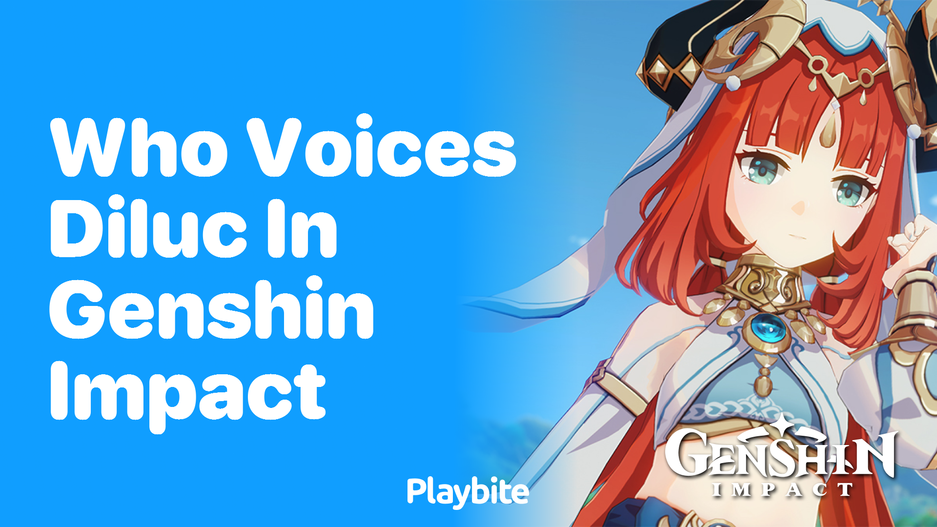 Who Voices Diluc in Genshin Impact?
