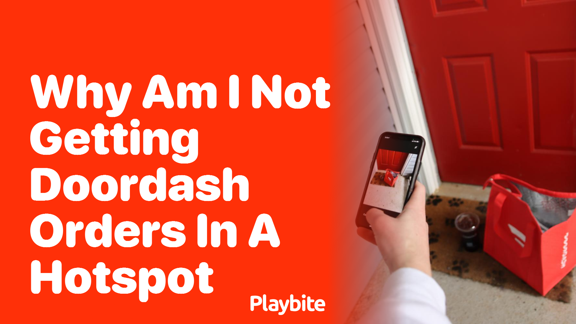 Why Am I Not Getting DoorDash Orders in a Hotspot?