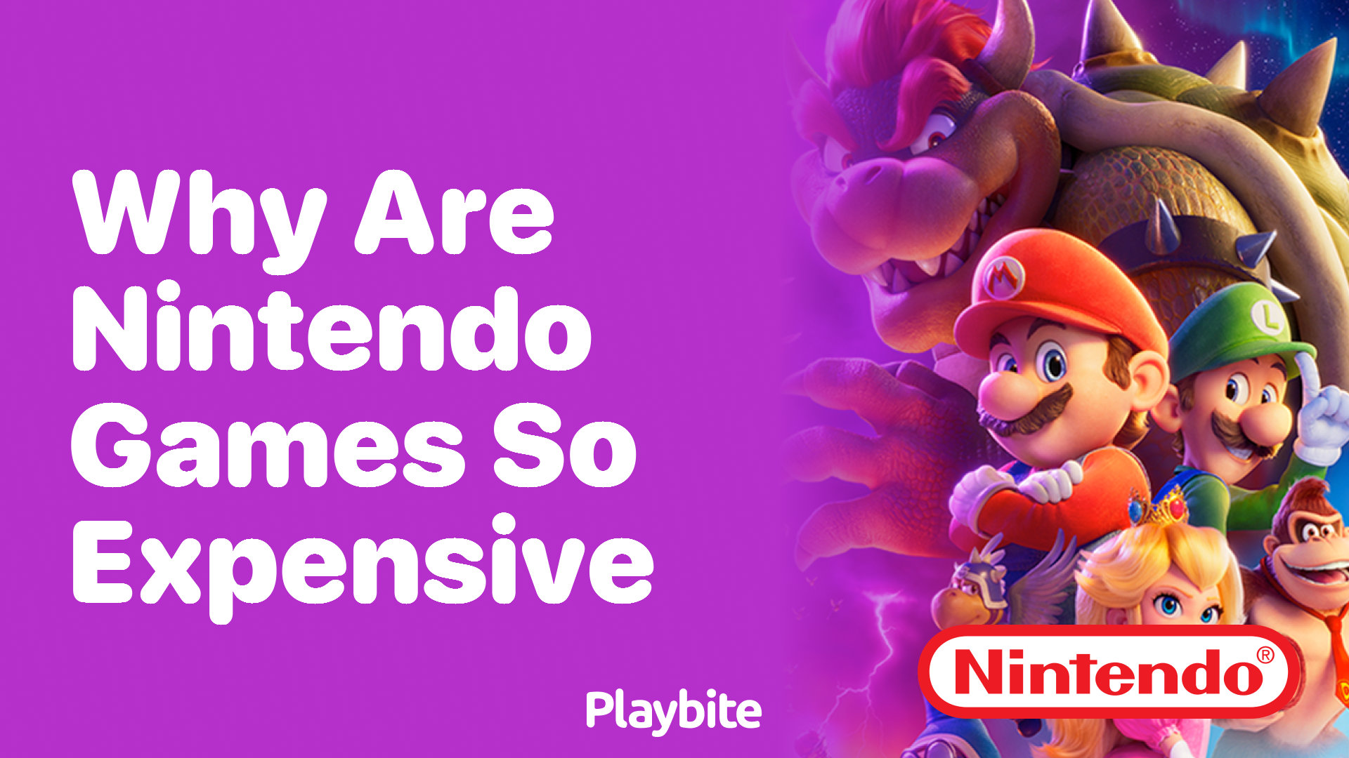 Why Are Nintendo Games So Expensive?