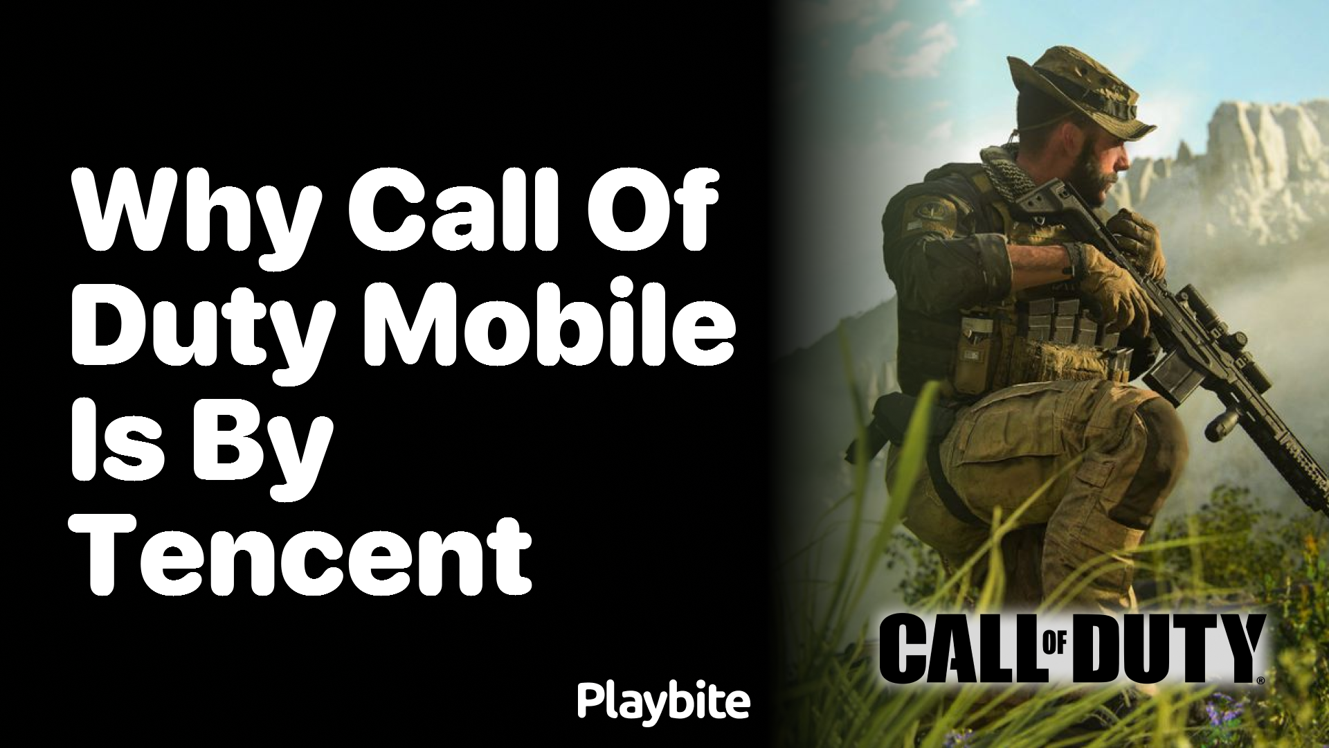 Why Is Call of Duty Mobile Created by Tencent?