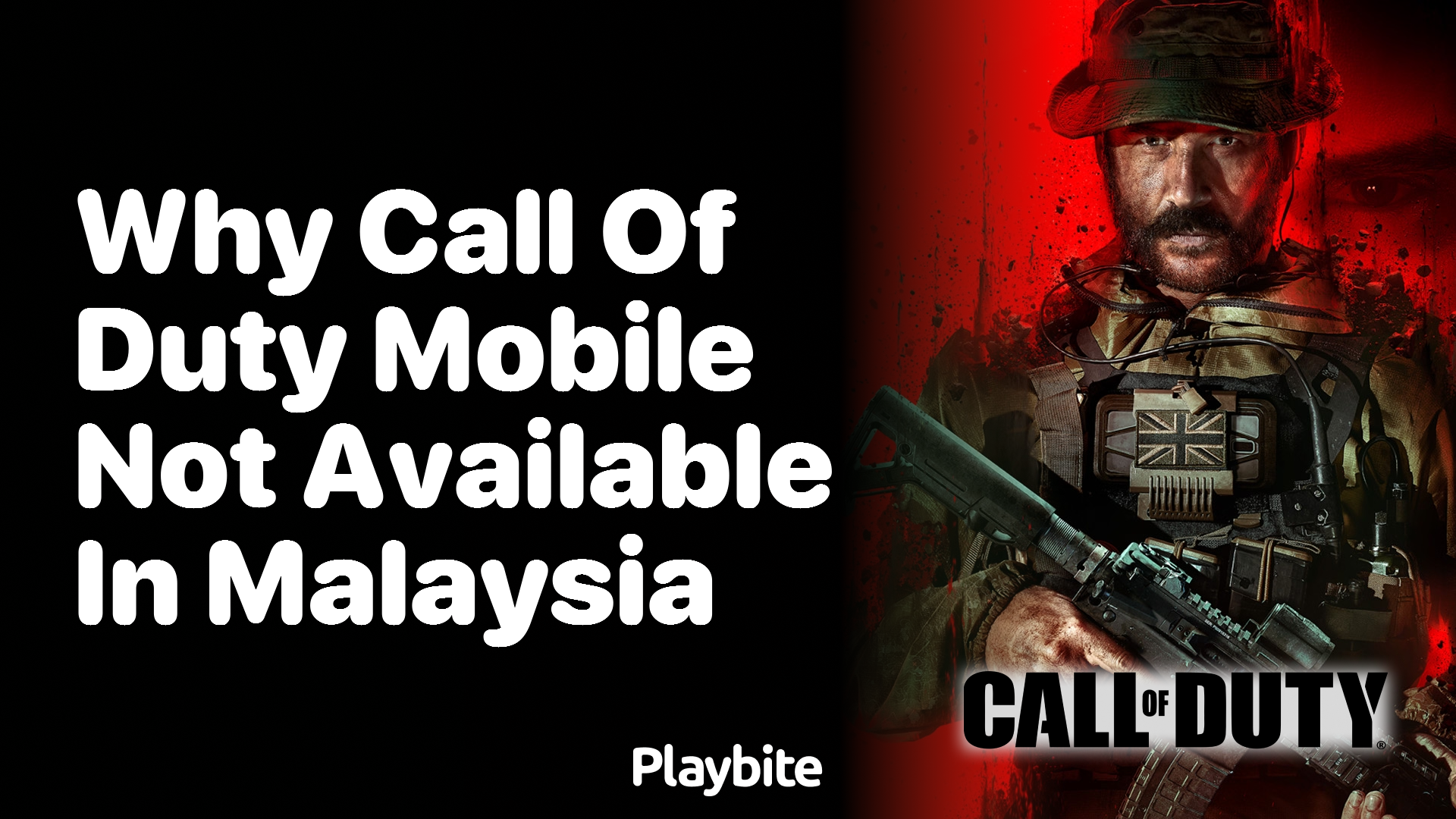 Why Is Call of Duty Mobile Not Available in Malaysia?