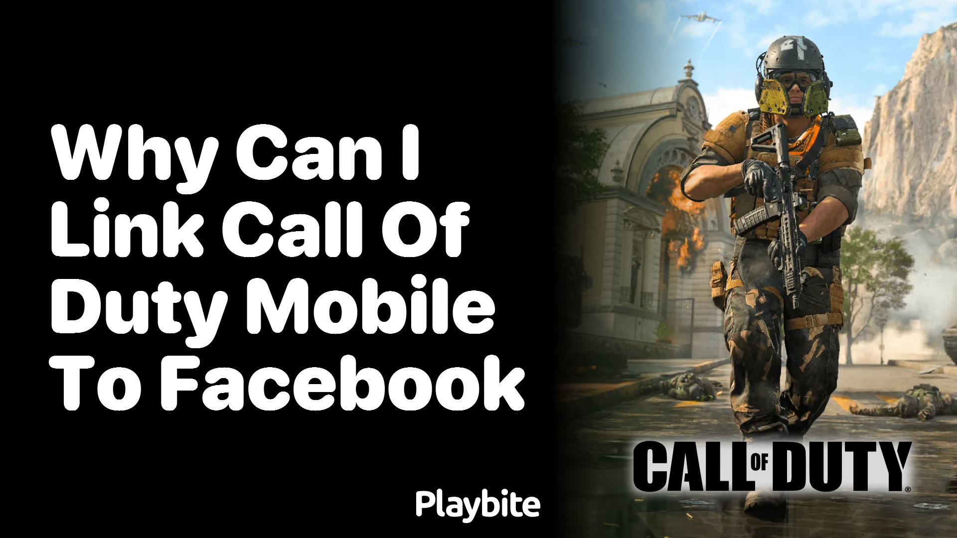 Why Can I Link Call of Duty Mobile to Facebook?