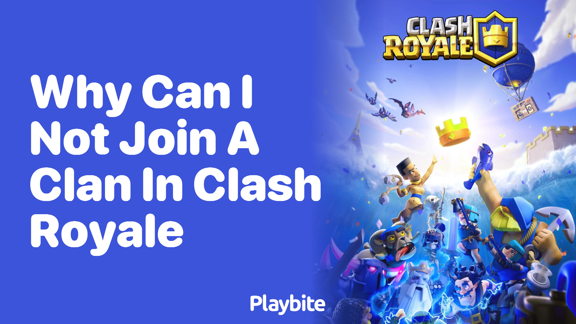 Why Can’t I Join a Clan in Clash Royale?