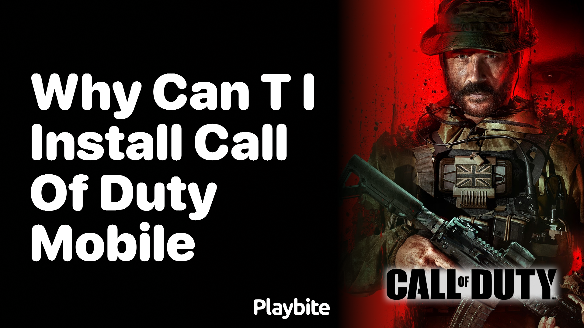Why Can&#8217;t I Install Call of Duty Mobile?