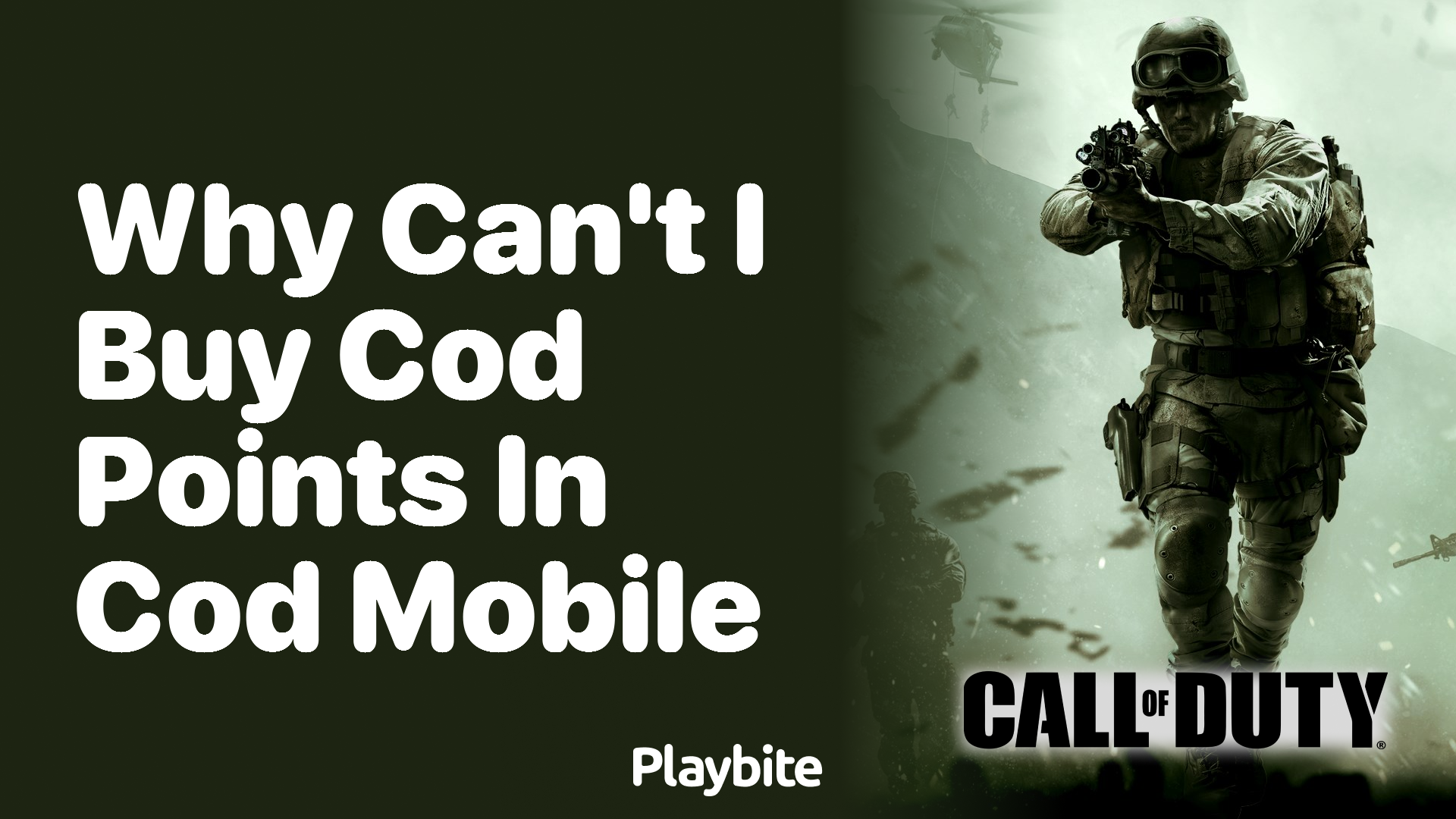 Why Can’t I Buy COD Points in COD Mobile?