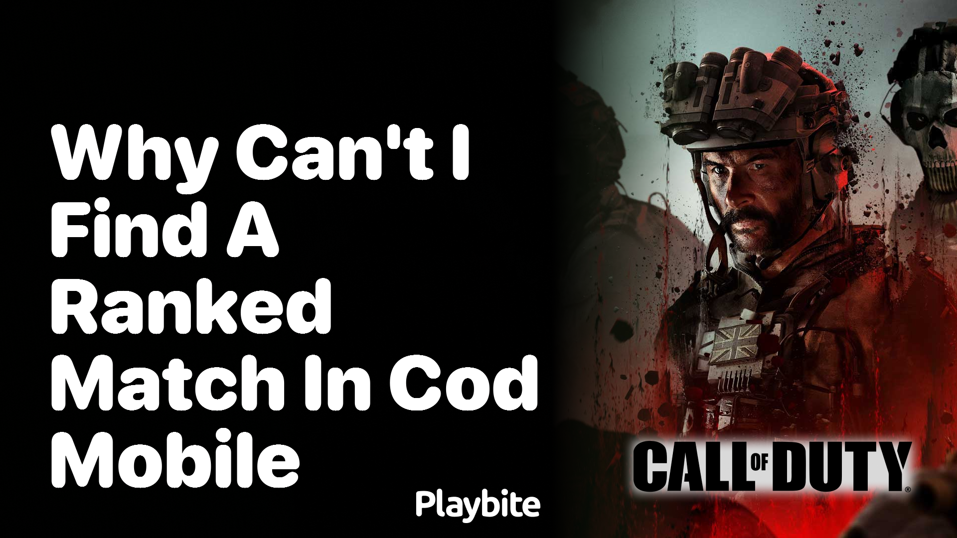 Why Can’t I Find a Ranked Match in COD Mobile?