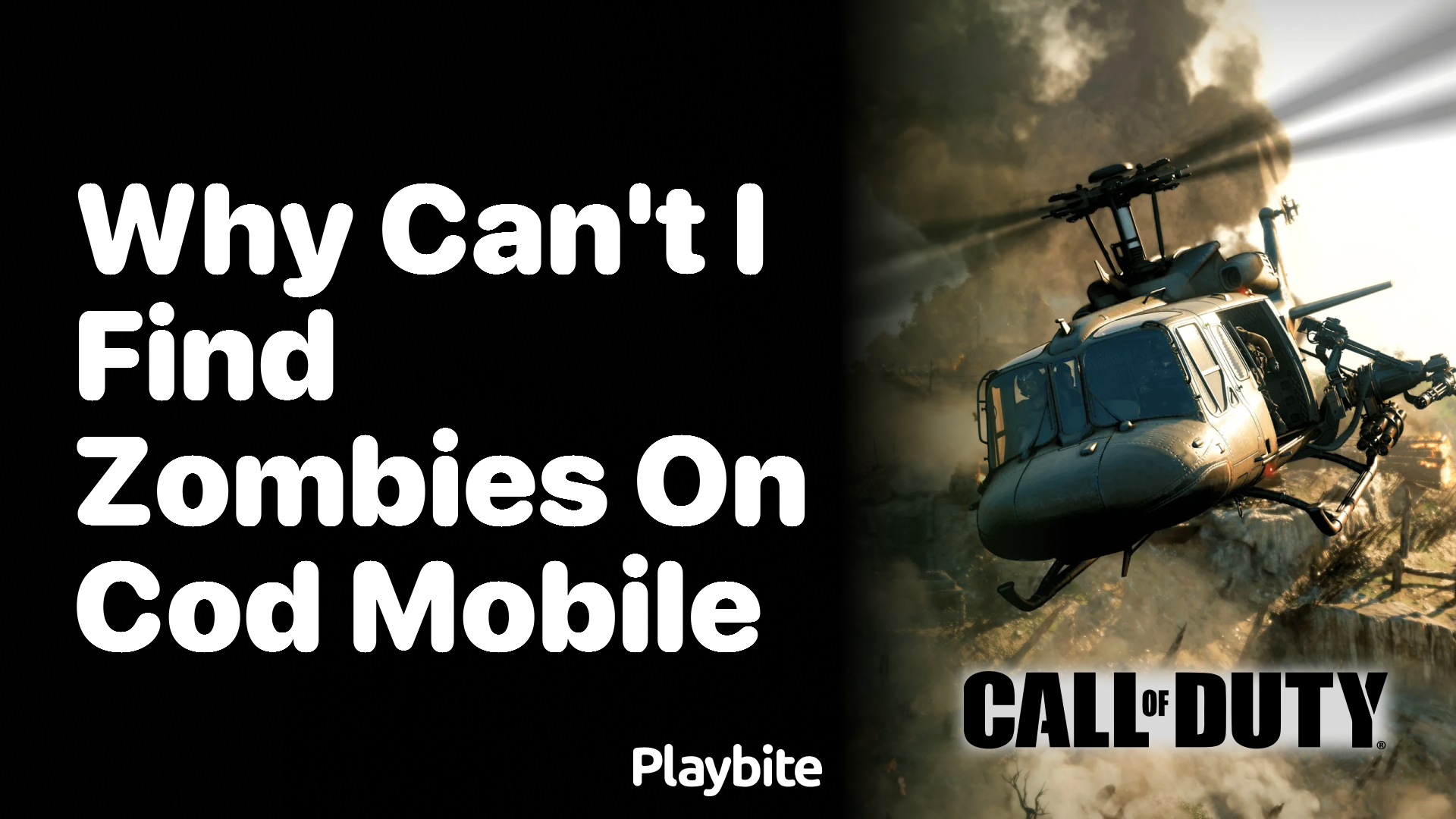 Why Can’t I Find Zombies on COD Mobile?