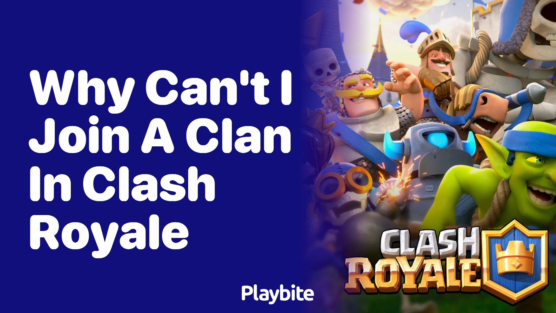 Why Can’t I Join a Clan in Clash Royale?