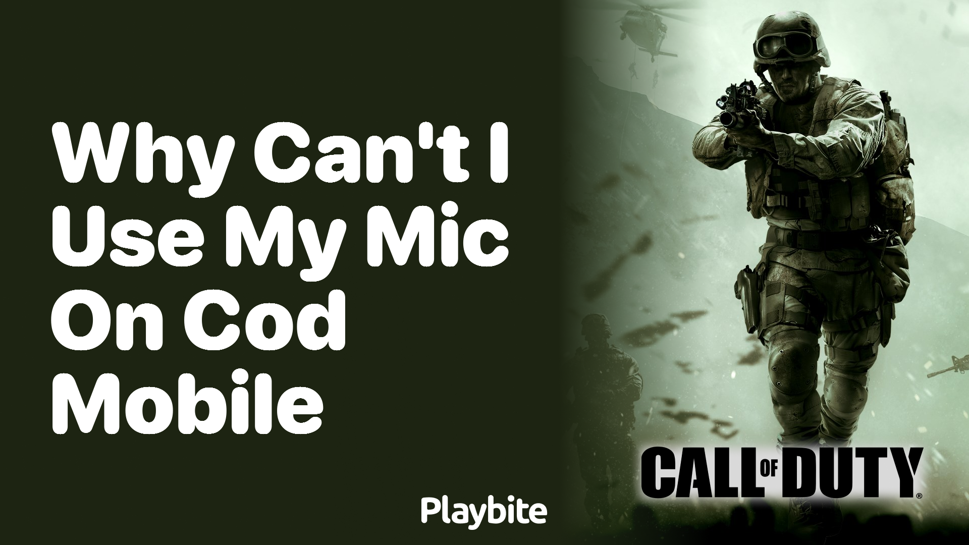 Why Can’t I Use My Mic on COD Mobile?