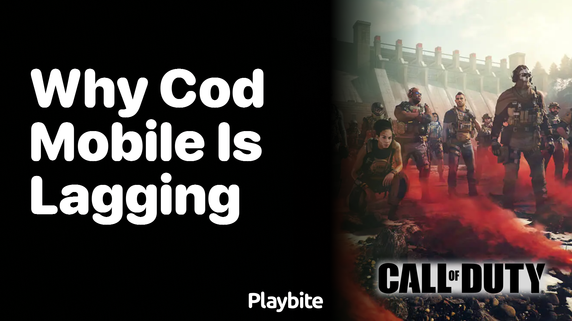 Why is COD Mobile Lagging? Let's Find Out! Playbite
