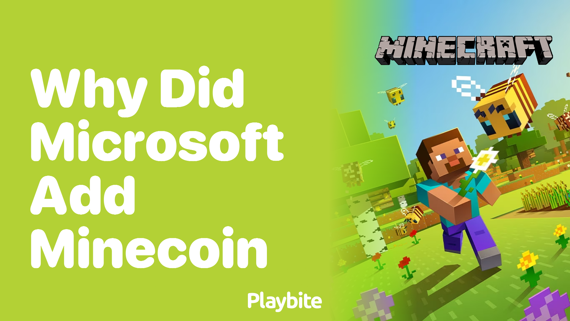 Why Did Microsoft Add Minecoin to Minecraft?