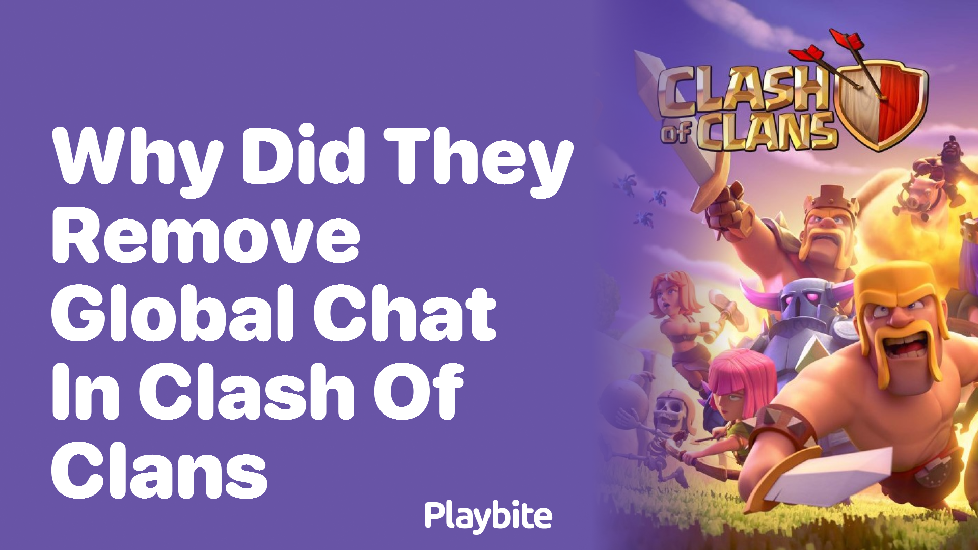 Why Did They Remove Global Chat in Clash of Clans?