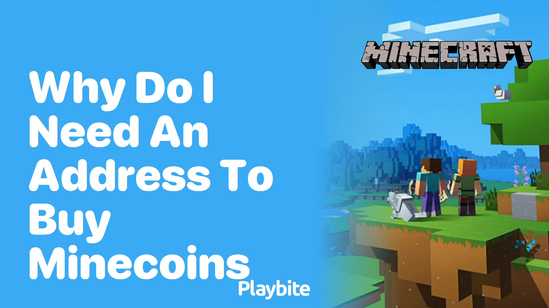 Why Do I Need an Address to Buy Minecoins?