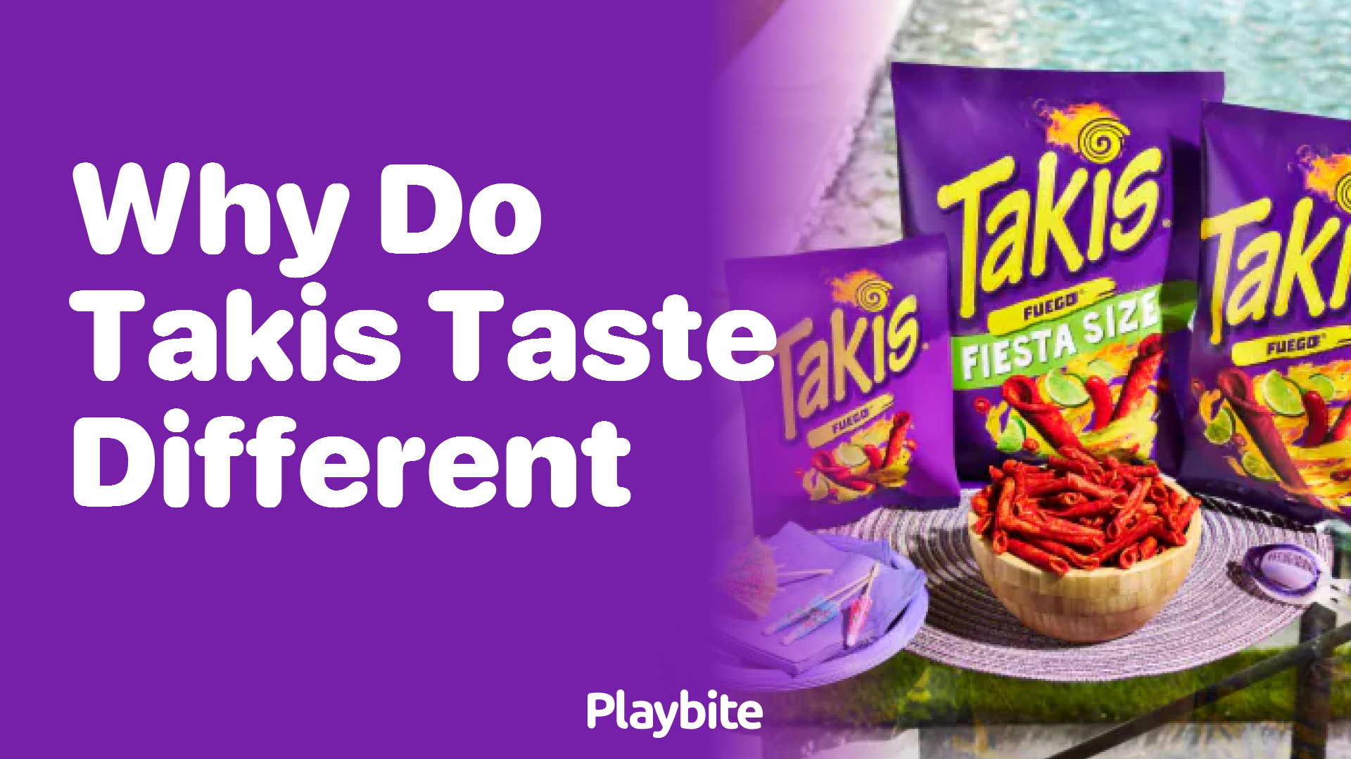 Why Do Takis Taste Different?