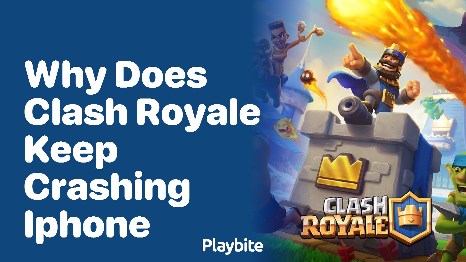 Why Does Clash Royale Keep Crashing on iPhone?