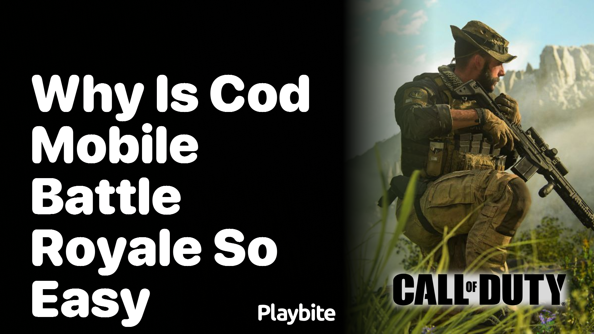 Why Is COD Mobile Battle Royale So Easy?
