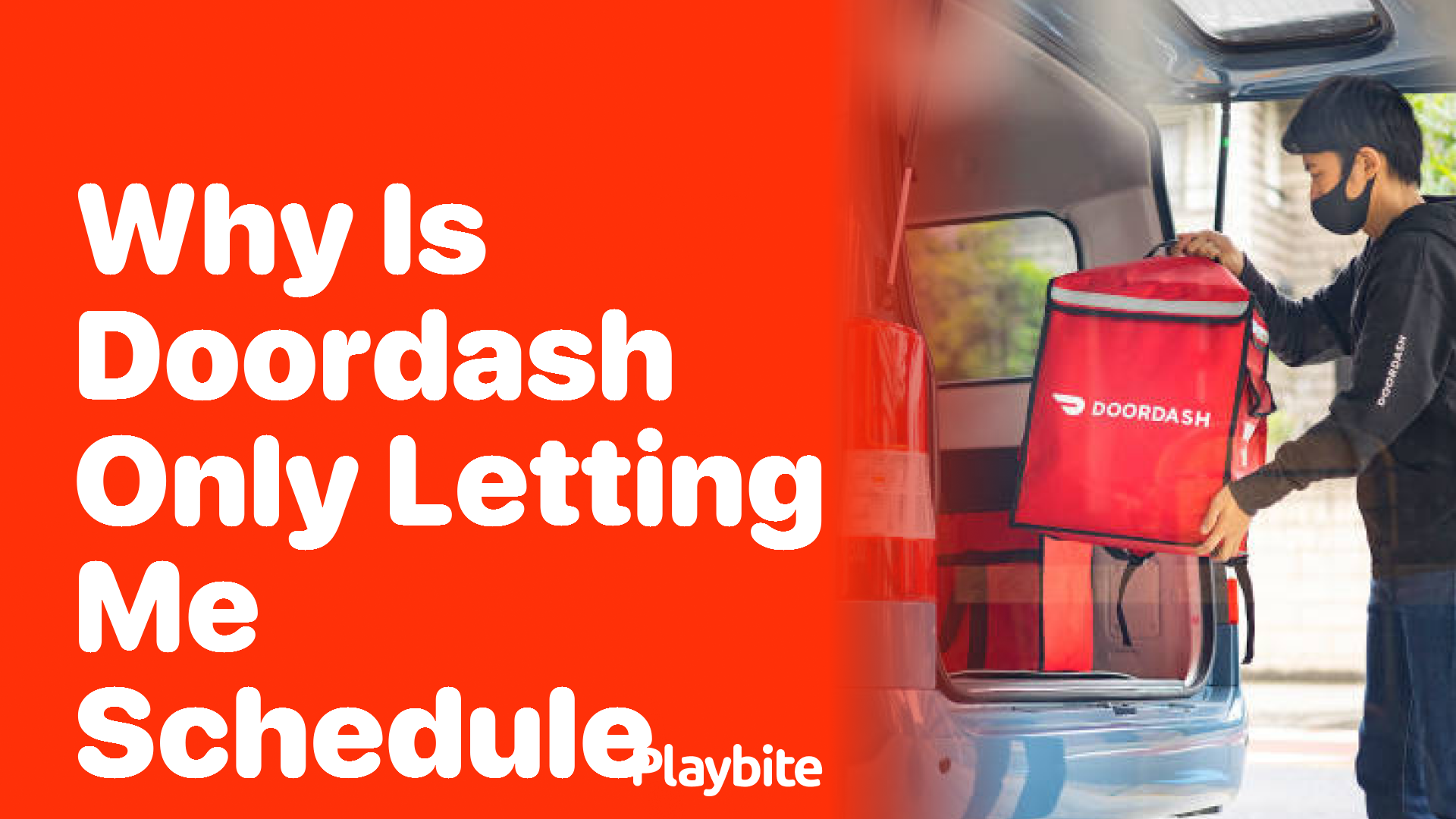 Why Is DoorDash Only Letting Me Schedule?