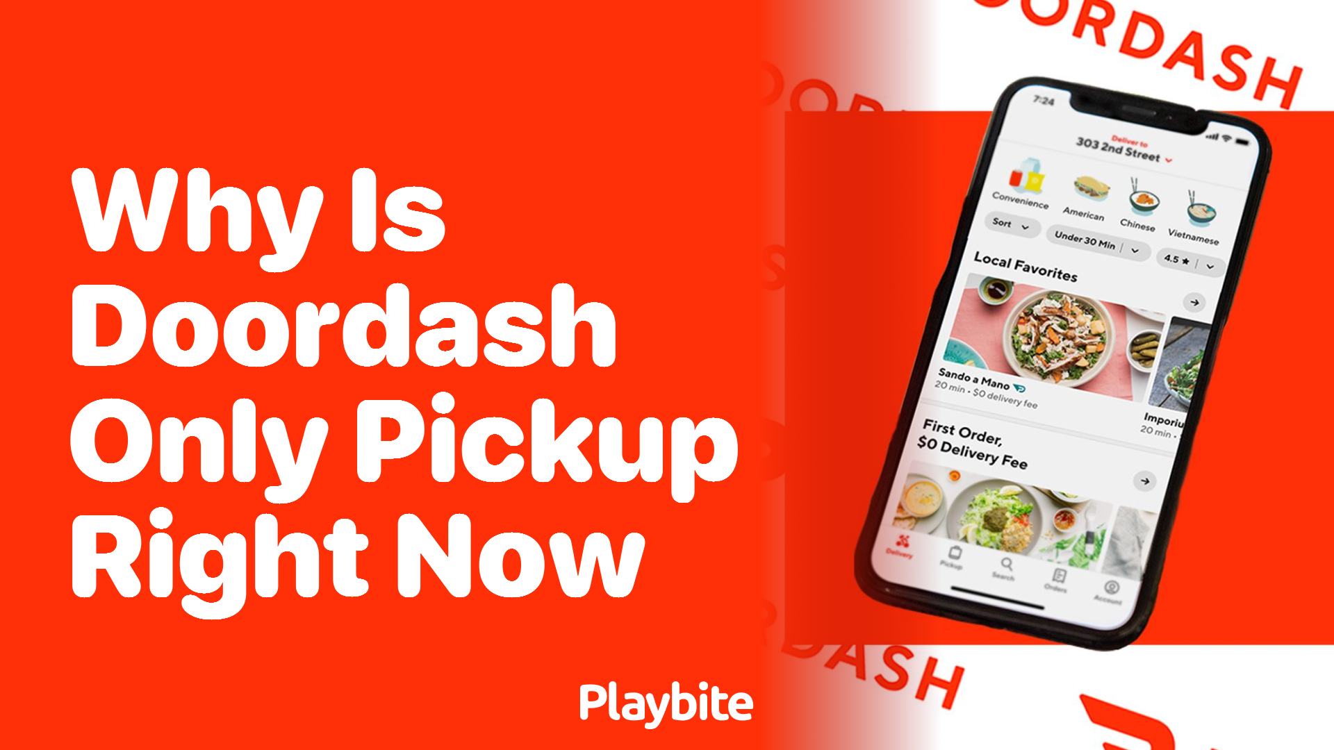 Why Is DoorDash Only Offering Pickup Right Now?