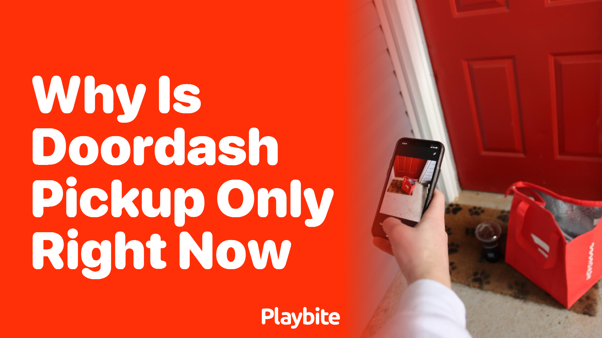 Why Is DoorDash Pickup Only Right Now?