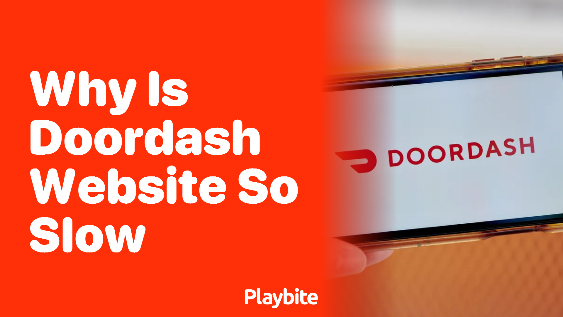 Why Is the DoorDash Website So Slow? Let’s Find Out!