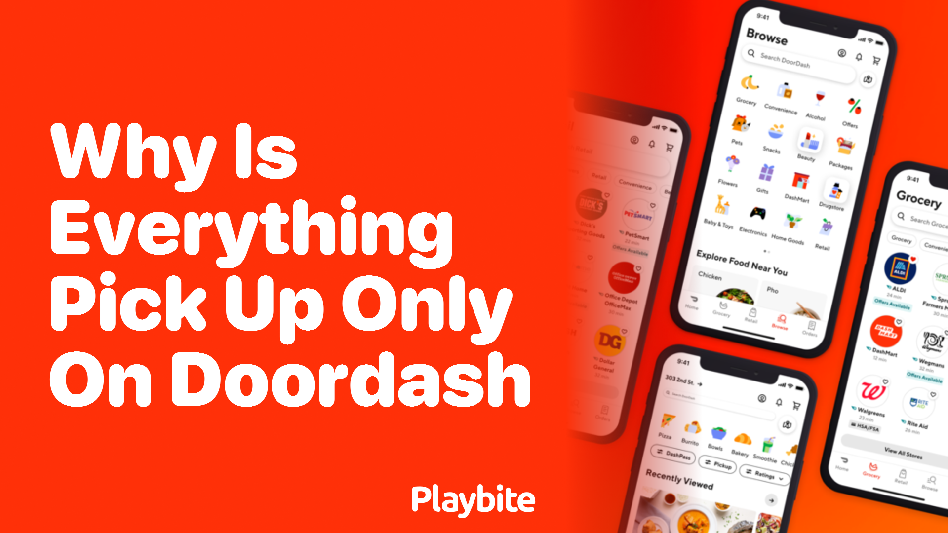 Why Is Everything Pick Up Only on DoorDash?