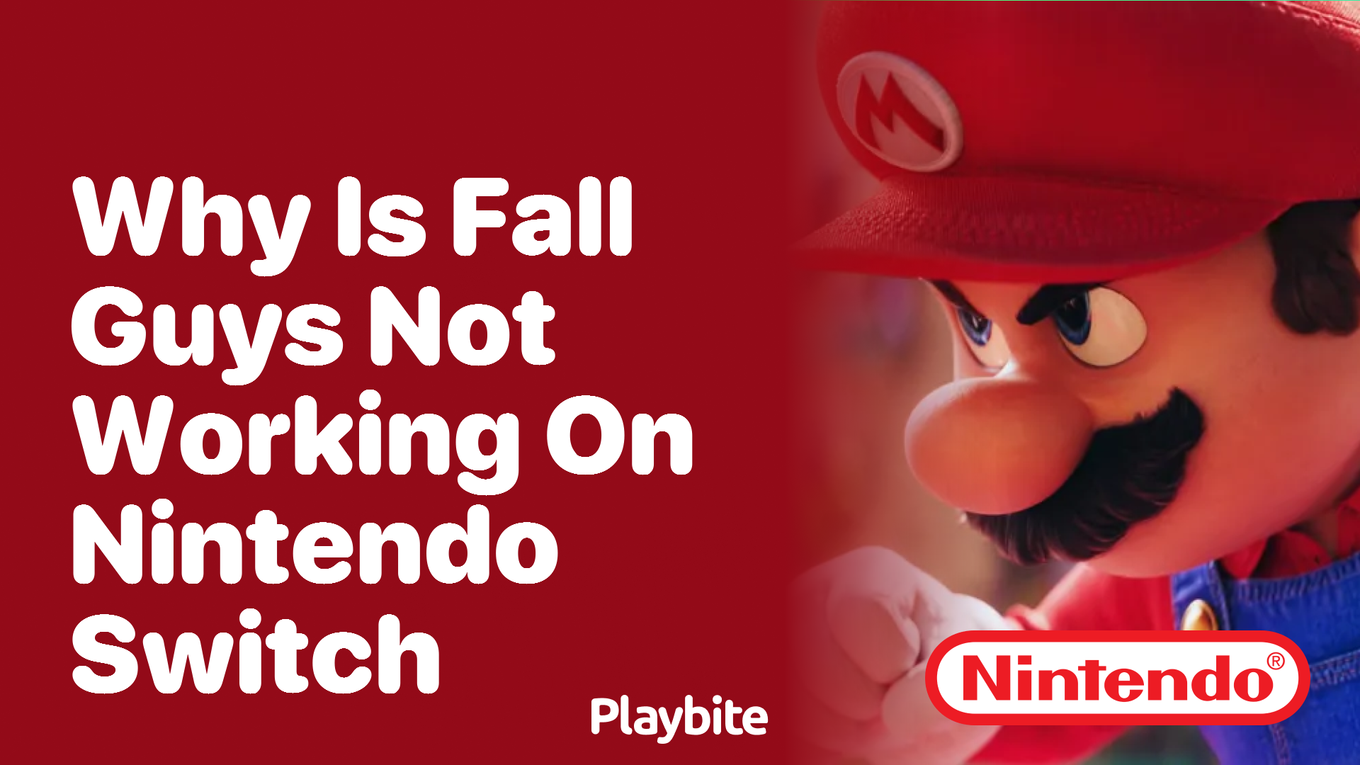 Why Is Fall Guys Not Working on Nintendo Switch?