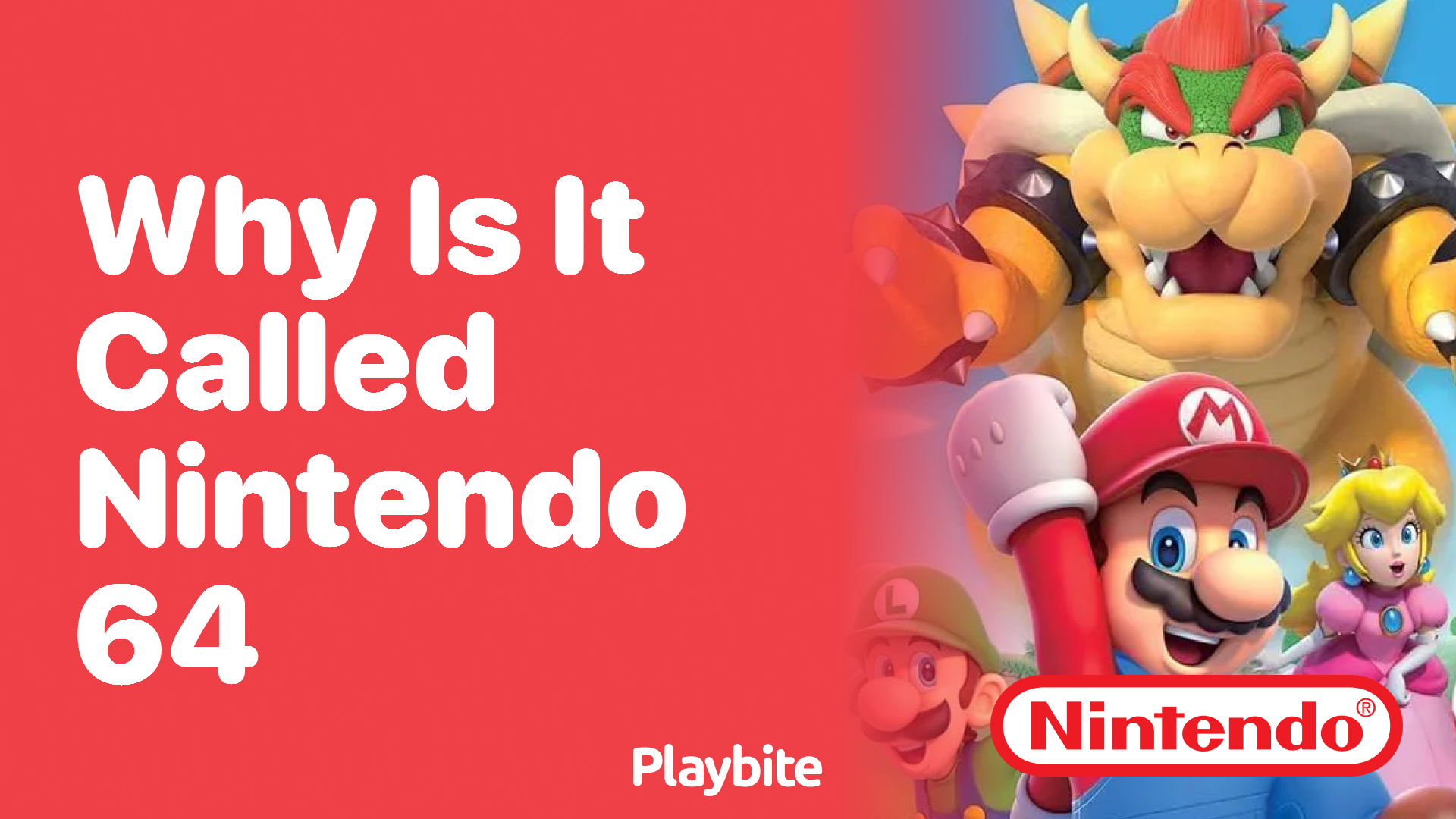 Why is it Called Nintendo 64?