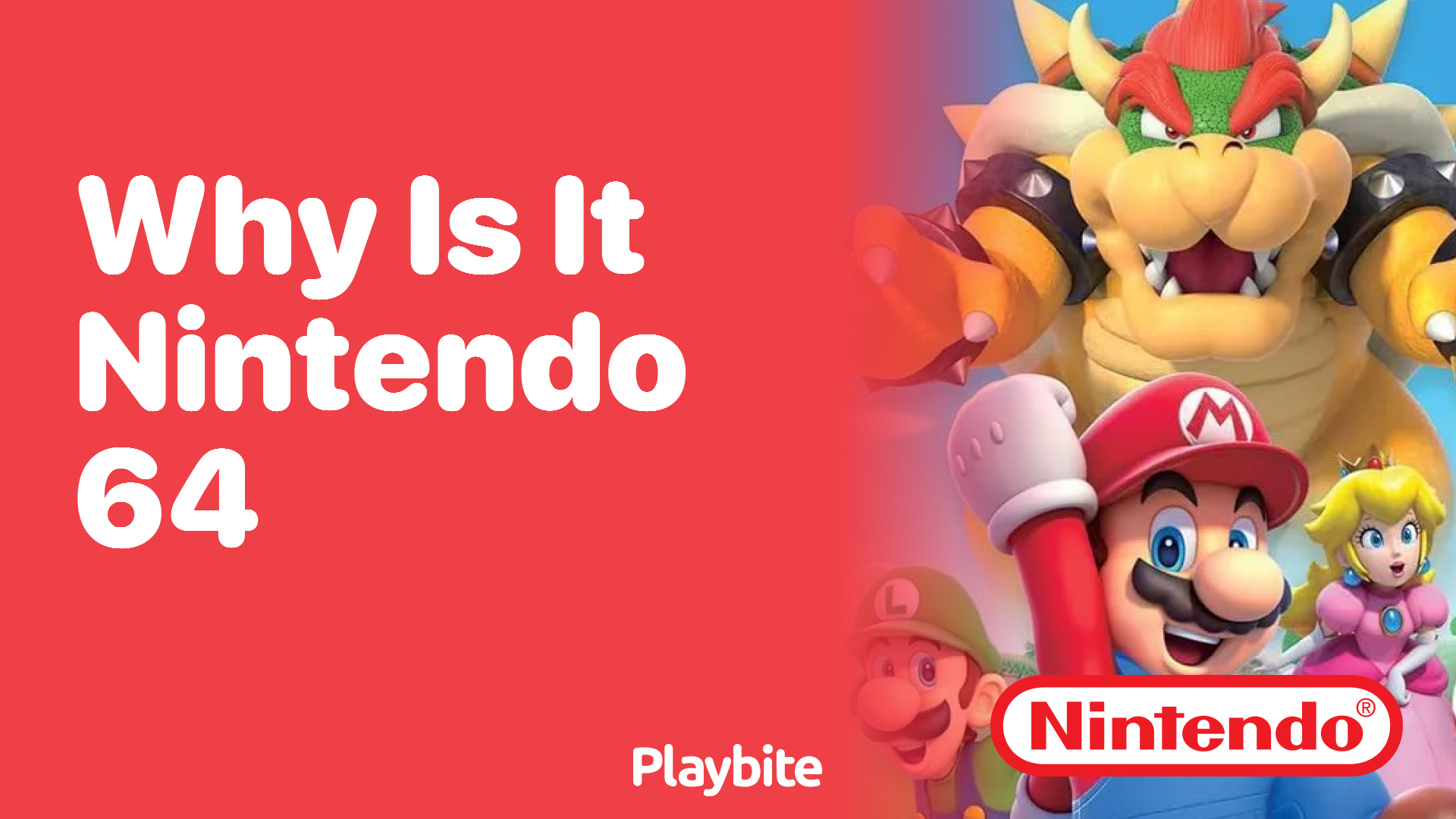 Why Is It Called Nintendo 64?