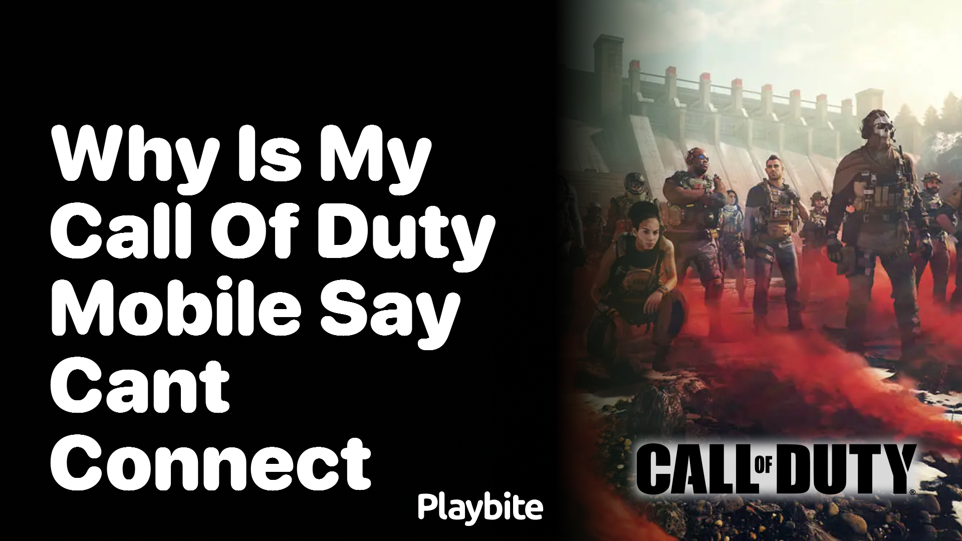 Why Does My Call of Duty Mobile Say It Can’t Connect?