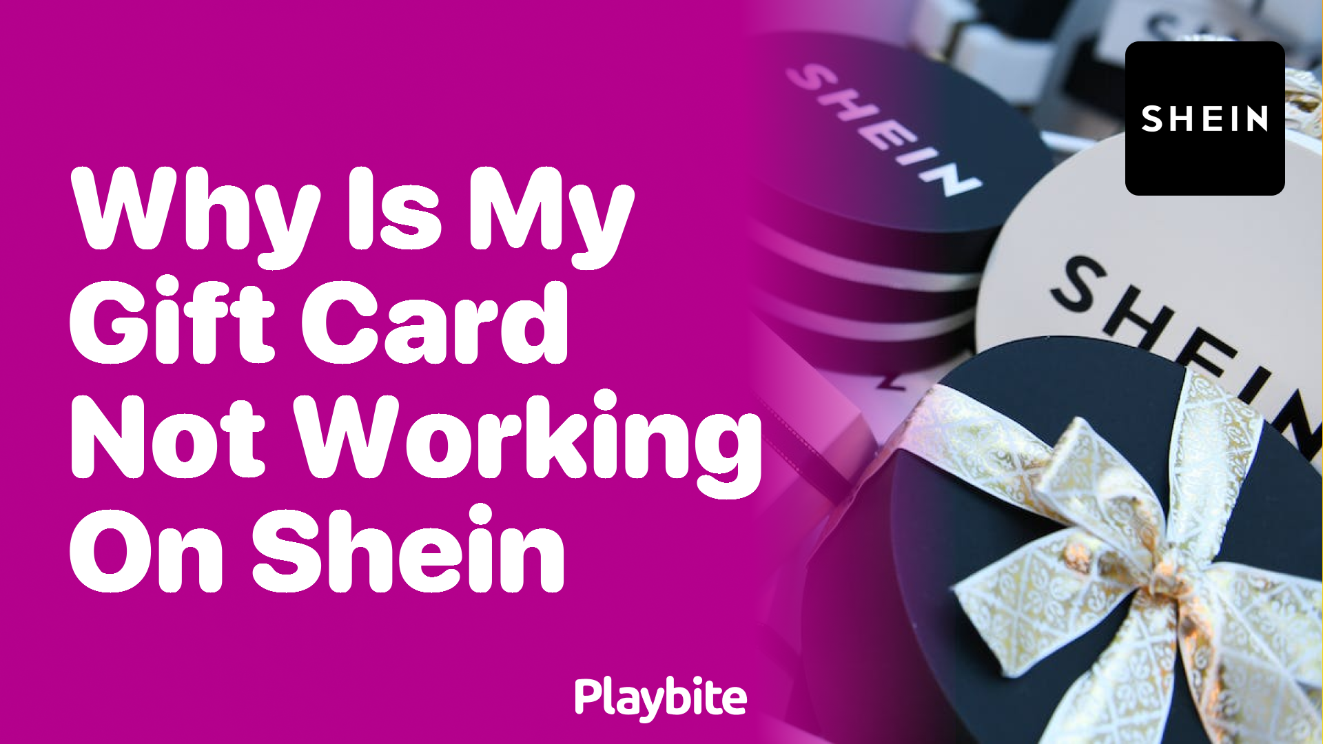 Why Is My Gift Card Not Working on SHEIN?