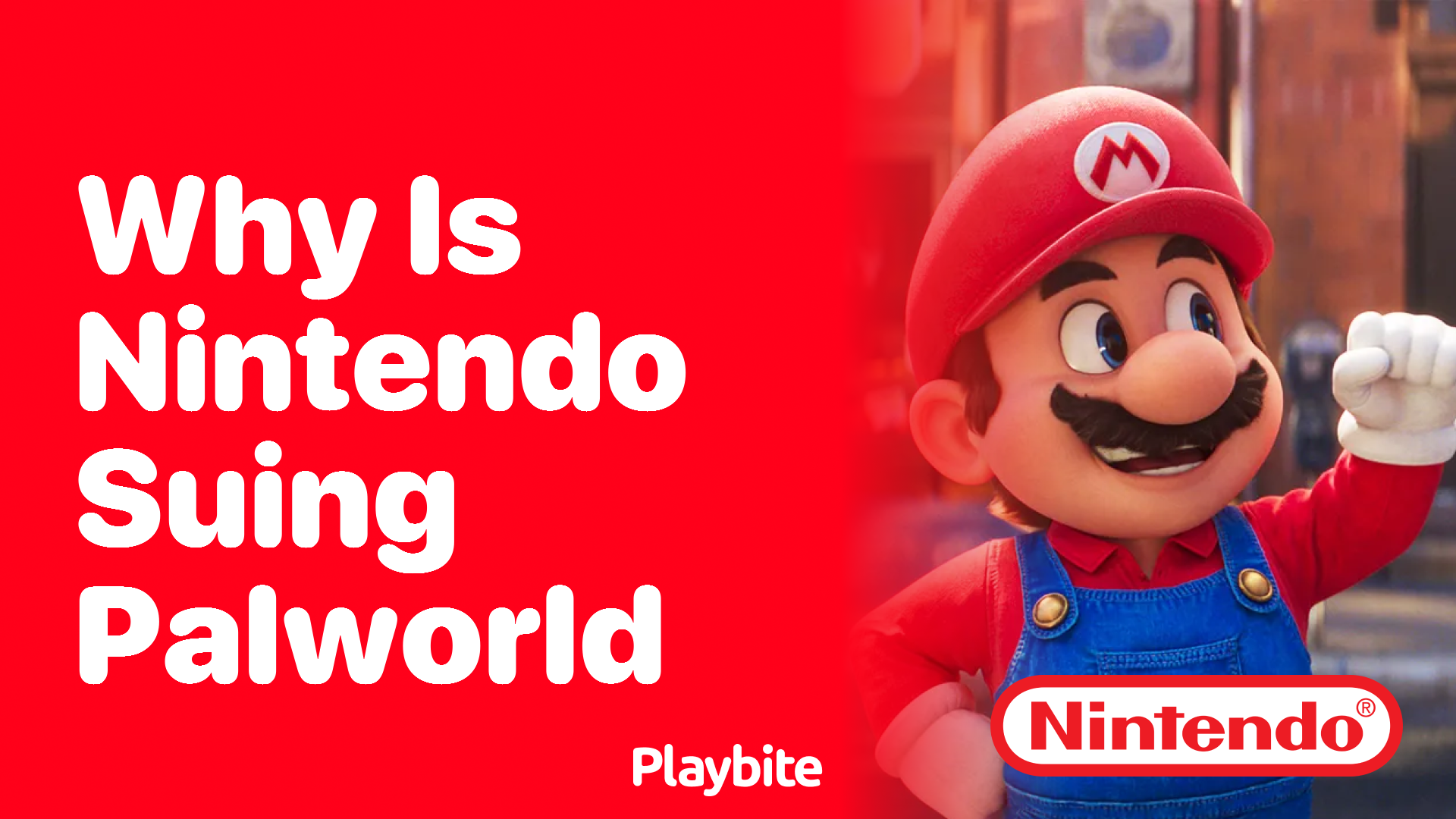 Why Is Nintendo Suing Palworld?