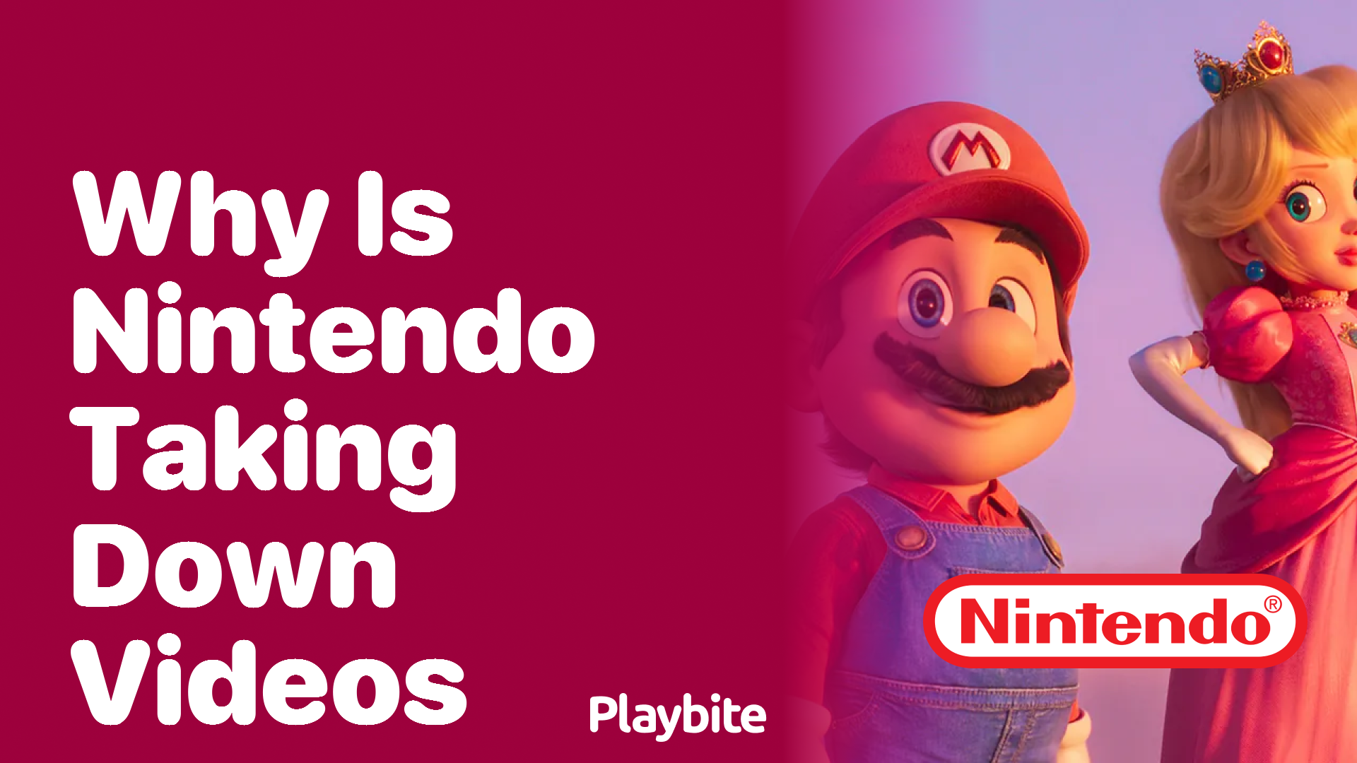 Why Is Nintendo Taking Down Videos?