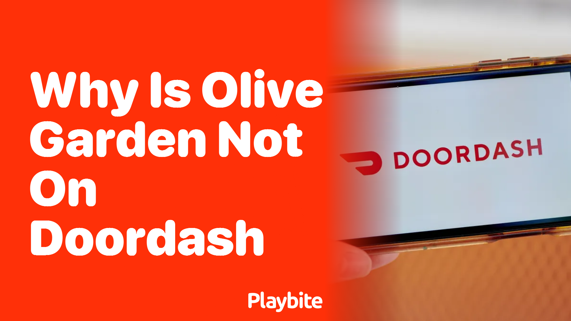 Why Is Olive Garden Not on DoorDash?