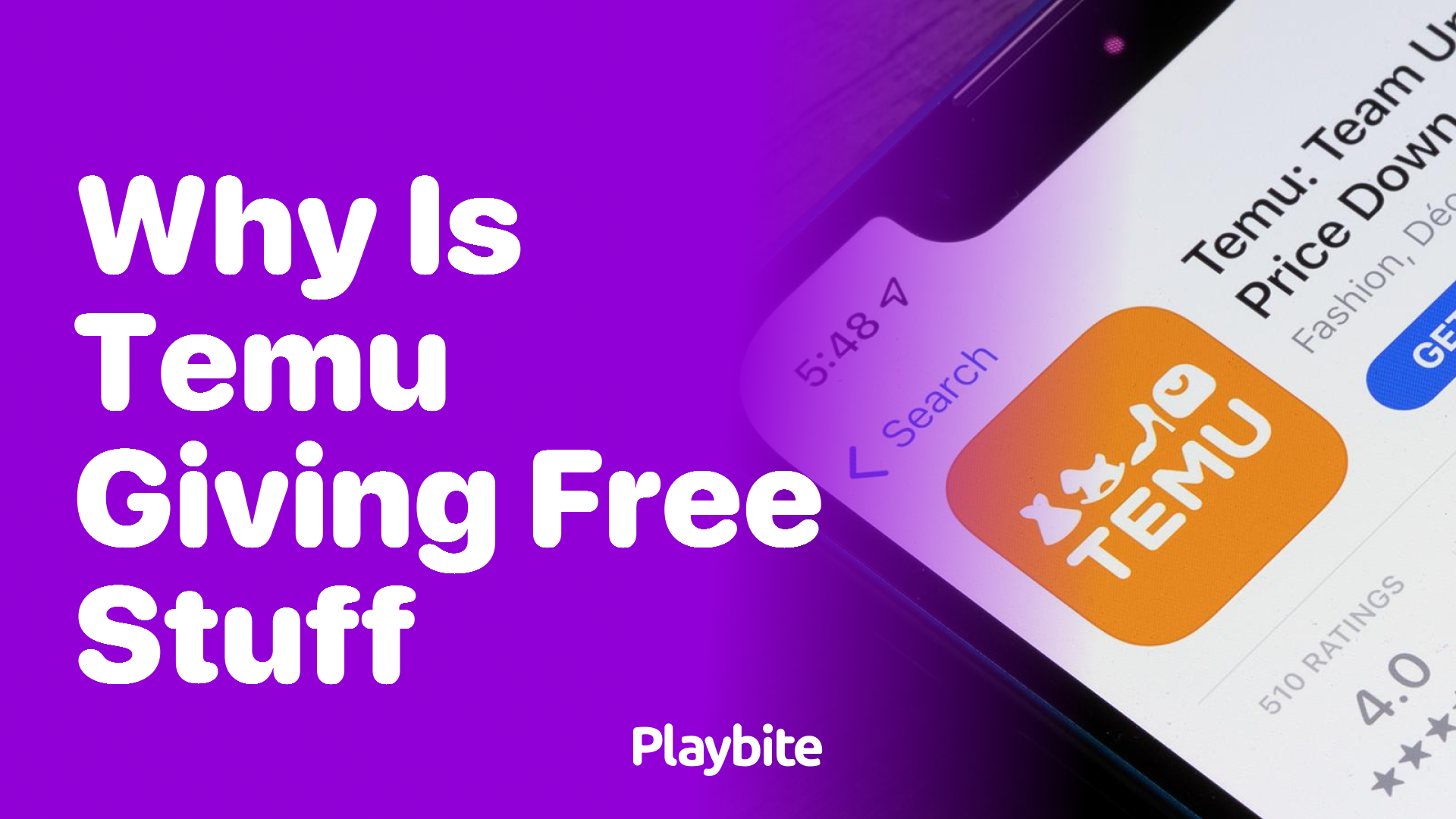 Why Is Temu Giving Away Free Stuff? Playbite