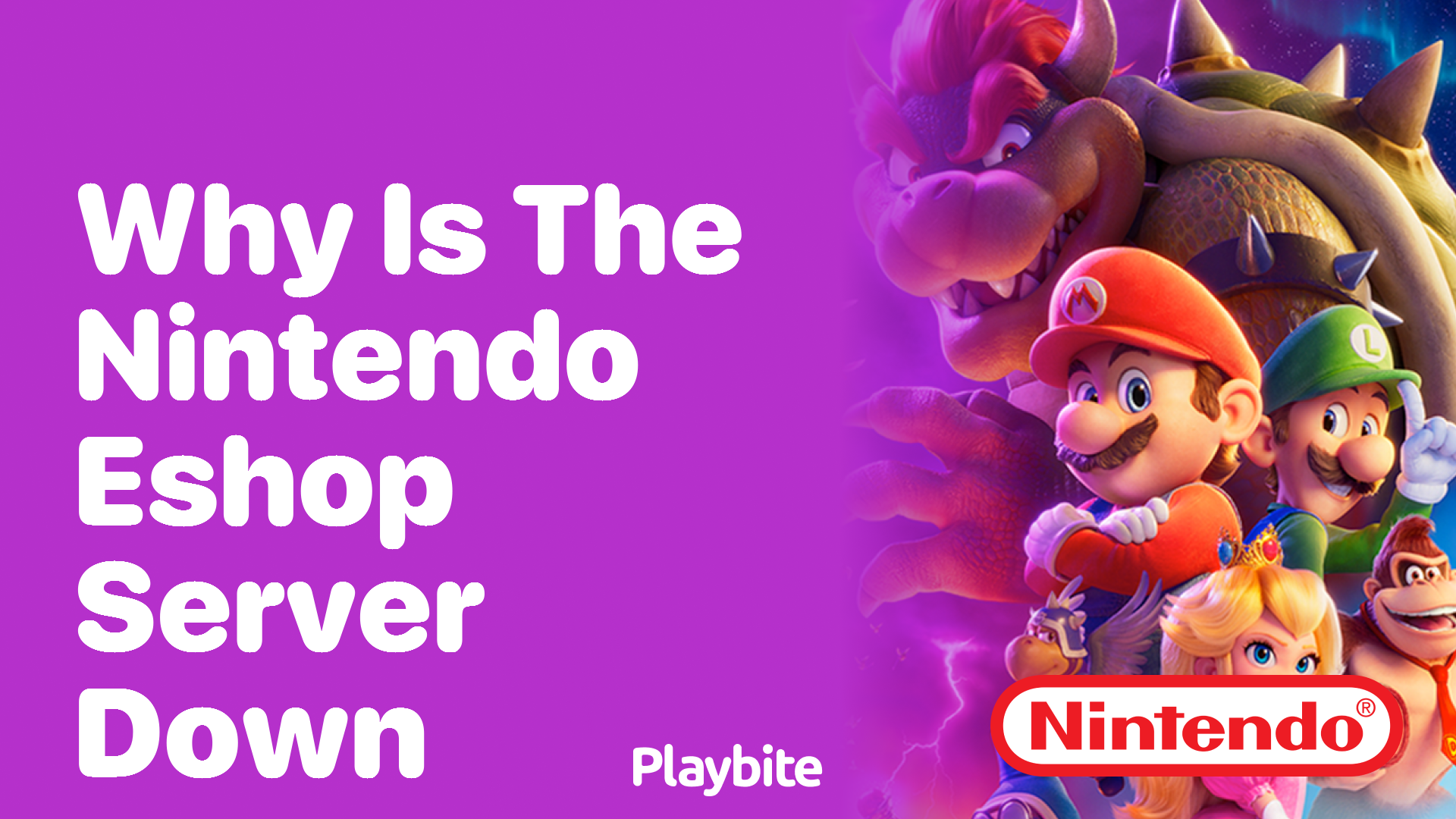 Why Is the Nintendo eShop Server Down? Unveiling the Mystery