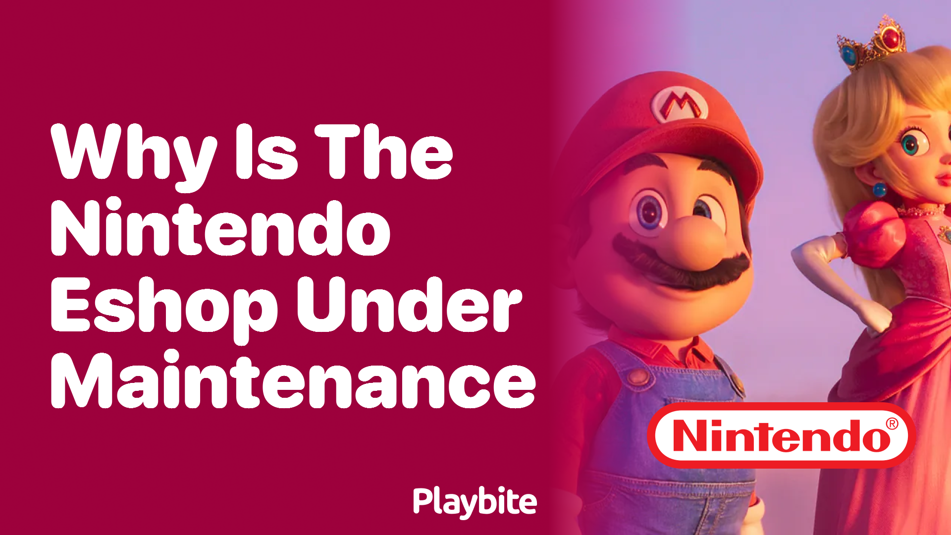 Why is the Nintendo eShop Under Maintenance?